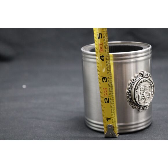 Official Indianapolis 500 Brickyard Coin on Stainless Can Holder - Picture 5 of 5